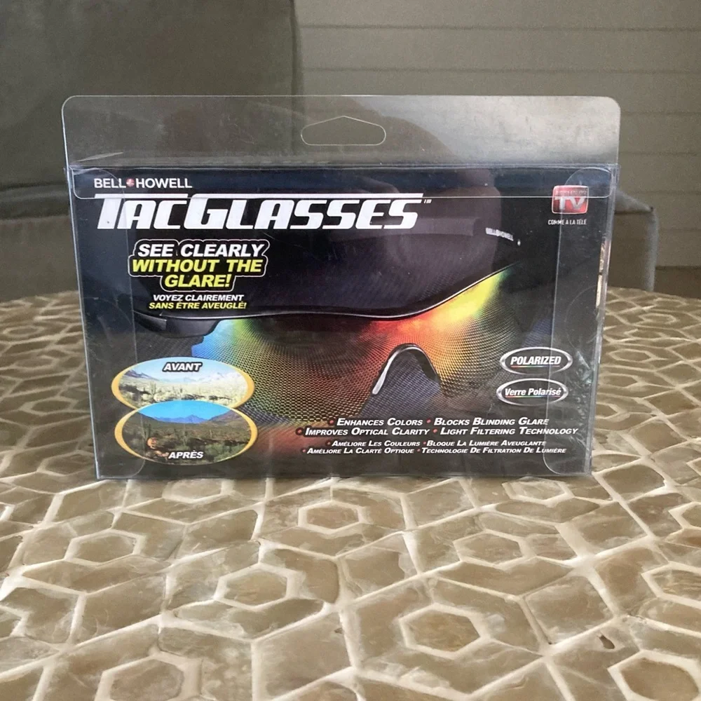 NEW!  Bell+Howell ‘As seen on TV’ Polarized TacGlasses